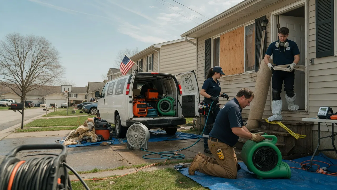 Water Damage Restoration in Krakow, WI near me